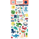 Carta Bella Beach Party Chipboard Accents (CBBE149021) (OUTLET)