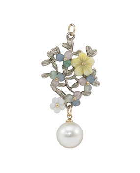 Idea-ology Tim Holtz Assemblage Pendant Jeweled Bouquet (THA20118) (DISCONTINUED)