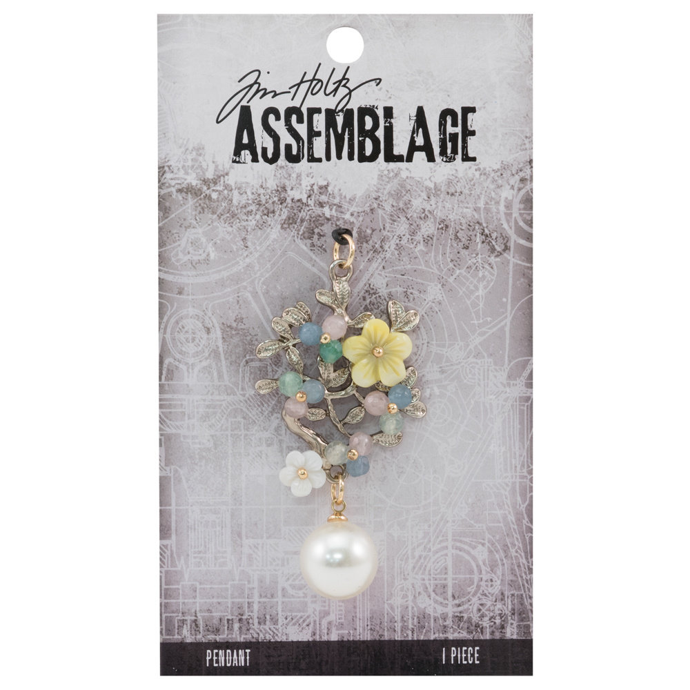 Idea-ology Tim Holtz Assemblage Pendant Jeweled Bouquet (THA20118) (DISCONTINUED) Idea-ology Tim Holtz Assemblage Pendant Jeweled Bouquet (THA20118) (DISCONTINUED)