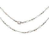 Idea-ology Tim Holtz Assemblage Chain 18 Inch Delicate Silver Orb Ellipse (THA20086) (DISCONTINUED)