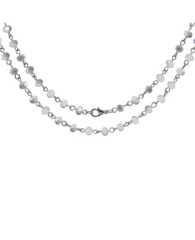 Idea-ology Tim Holtz Assemblage Chain 18 Inch Beaded Smoke Iridescent (THA20092) (DISCONTINUED)