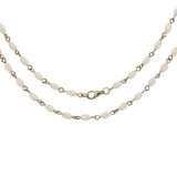 Idea-ology Tim Holtz Assemblage Chain 18 Inch Beaded Oblong White (THA20095) (DISCONTINUED)