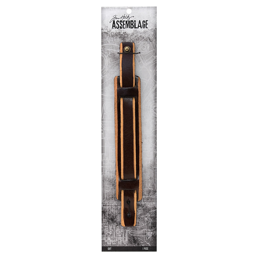 Idea-ology Tim Holtz Assemblage Cuff Layered Strap (THA20062) (DISCONTINUED) Idea-ology Tim Holtz Assemblage Cuff Layered Strap (THA20062) (DISCONTINUED)