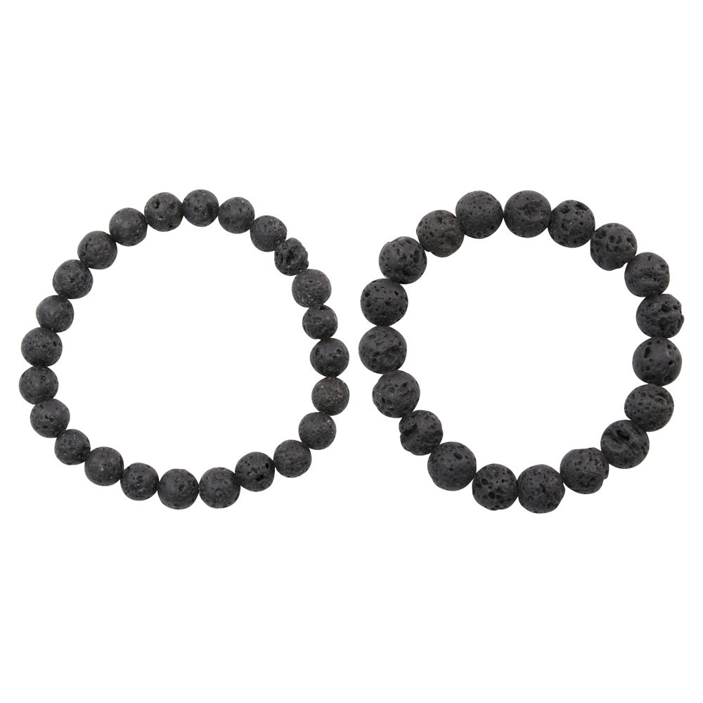 Idea-ology Tim Holtz Assemblage Bracelets Lava Bead (2pcs) (THA20103) (DISCONTINUED)