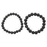 Idea-ology Tim Holtz Assemblage Bracelets Lava Bead (2pcs) (THA20103) (DISCONTINUED)