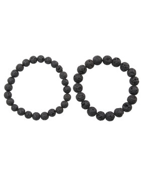 Idea-ology Tim Holtz Assemblage Bracelets Lava Bead (2pcs) (THA20103) (DISCONTINUED)