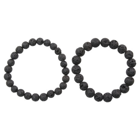 Idea-ology Tim Holtz Assemblage Bracelets Lava Bead (2pcs) (THA20103) (DISCONTINUED)
