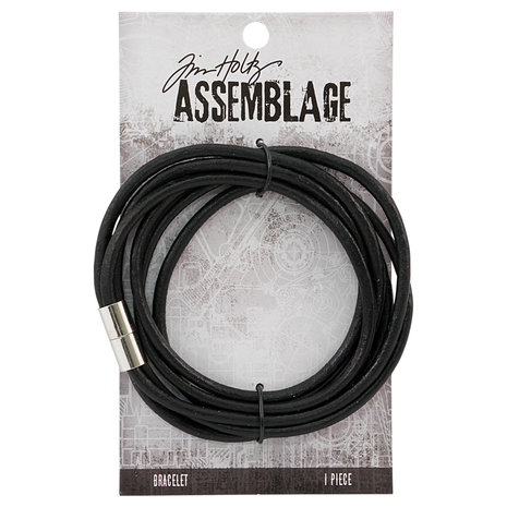 Idea-ology Tim Holtz Assemblage Bracelet Black Magnetic Cord (THA20105) (DISCONTINUED)