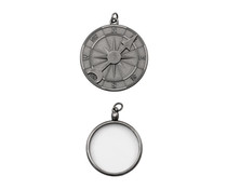 Idea-ology Tim Holtz Assemblage Charms Compass and Monocle (2pcs) (THA20027)