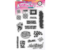 Art By Marlene Essentials Cling Stamps Mixed Media Play (ABM-ES-STAMP131)