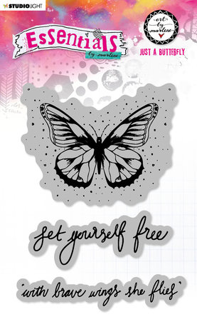 Art By Marlene Essentials Cling Stamps Just A Butterfly (ABM-ES-STAMP129) (OUTLET) Art By Marlene Essentials Cling Stamps Just A Butterfly (ABM-ES-STAMP129) (OUTLET)