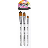 Art By Marlene Essentials Paint Brushes Set Filbert (3pcs) (ABM-ES-BRUSH02) (BASIC)