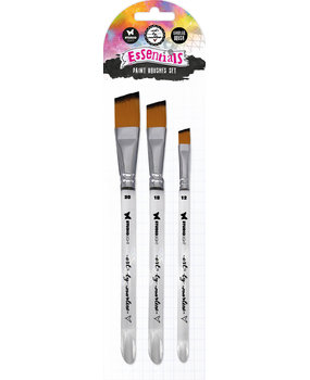 Art By Marlene Essentials Paint Brushes Set Angular (3pcs) (ABM-ES-BRUSH03) (BASIC) Art By Marlene Essentials Paint Brushes Set Angular (3pcs) (ABM-ES-BRUSH03) (BASIC)