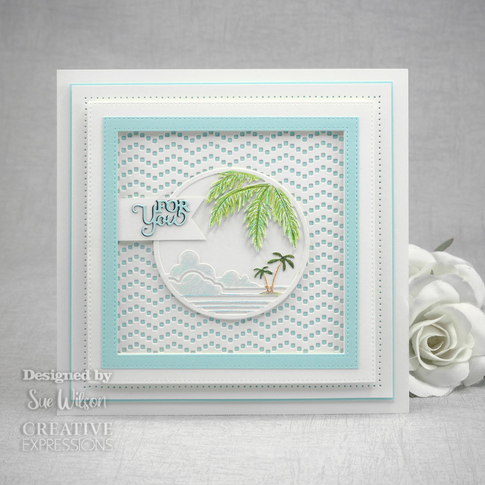 Creative Expressions Sue Wilson Craft Die Stained Glass Beach Sunset (CED24014) (OUTLET) Creative Expressions Sue Wilson Craft Die Stained Glass Beach Sunset (CED24014) (OUTLET)