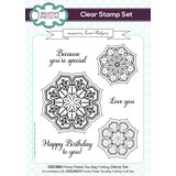 Creative Expressions Jamie Rodgers Clear Stamp A5 Pointy Petals Tea Bag Folding (CEC980) (OUTLET)