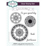 Creative Expressions Jamie Rodgers Clear Stamp A5 Circles Tea Bag Folding (CEC981) (OUTLET)