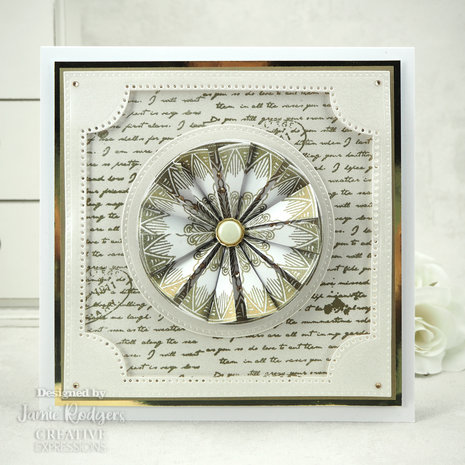 Creative Expressions Jamie Rodgers Clear Stamp A5 Circles Tea Bag Folding (CEC981) (OUTLET)