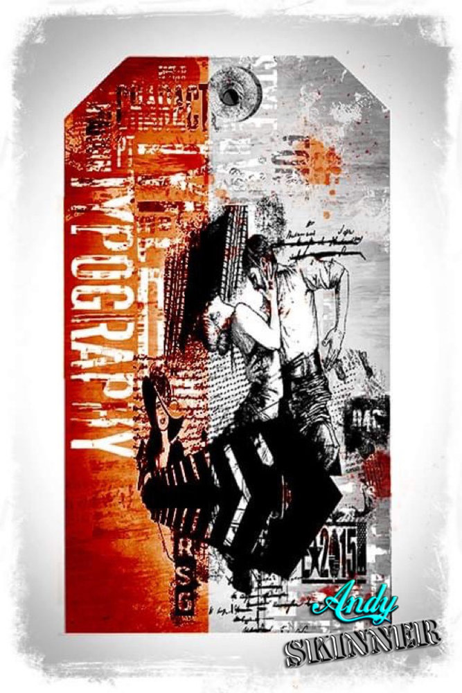 Creative Expressions Andy Skinner Rubber Stamp A6 The Last Tango (CEASR048) (OUTLET)