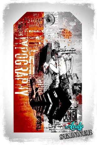 Creative Expressions Andy Skinner Rubber Stamp A6 The Last Tango (CEASR048) (OUTLET)