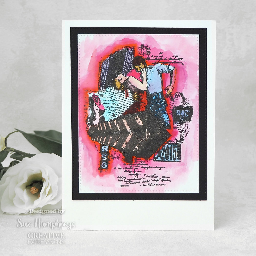 Creative Expressions Andy Skinner Rubber Stamp A6 The Last Tango (CEASR048) (OUTLET)