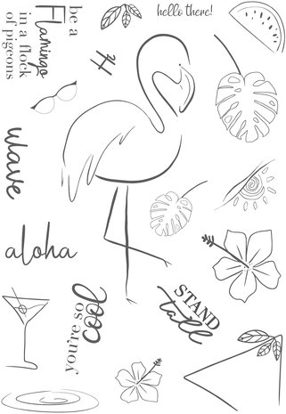 Creative Expressions Bonnita Moaby Clear Stamp A5 Hello Sunshine (CEC985) (OUTLET)