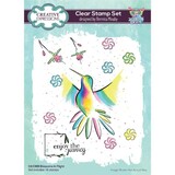 Creative Expressions Bonnita Moaby Clear Stamp A5 Blossoms In Flight (CEC989) (OUTLET)