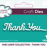 Creative Expressions Craft Dies One-Liner Collection Thank You (CEDSE011) (DISCONTINUED) Creative Expressions Craft Dies One-Liner Collection Thank You (CEDSE011) (DISCONTINUED)