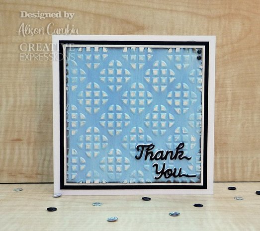Creative Expressions Craft Dies One-Liner Collection Thank You (CEDSE011) (OUTLET) Creative Expressions Craft Dies One-Liner Collection Thank You (CEDSE011) (OUTLET)