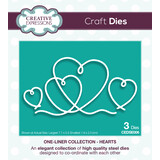 Creative Expressions Craft Dies One-Liner Collection Hearts (CEDSE006) (OUTLET)