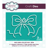 Creative Expressions Craft Dies One-Liner Collection Bow (CEDSE008) (OUTLET)