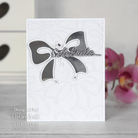 Creative Expressions Craft Dies One-Liner Collection Bow (CEDSE008) (OUTLET)
