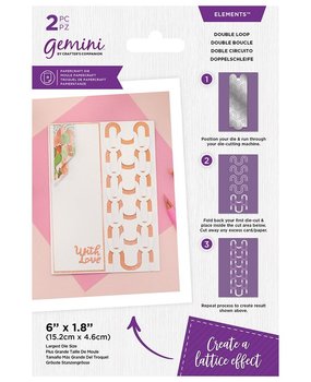 Gemini Lattice Folding Double Loop Elements Dies (GEM-MD-ELE-LFD-DLO) (DISCONTINUED) Gemini Lattice Folding Double Loop Elements Dies (GEM-MD-ELE-LFD-DLO) (DISCONTINUED)