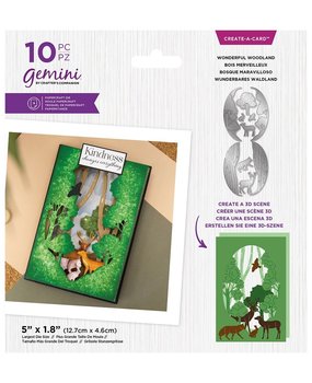 Gemini Wonderful Woodland Create-a-Card Dies (GEM-MD-CAD-WONWO) (DISCONTINUED) Gemini Wonderful Woodland Create-a-Card Dies (GEM-MD-CAD-WONWO) (DISCONTINUED)