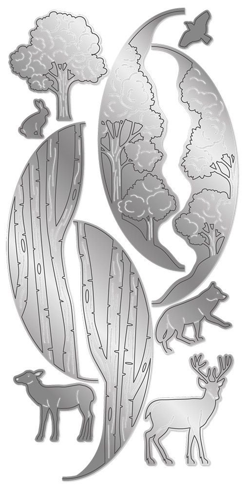 Gemini Wonderful Woodland Create-a-Card Dies (GEM-MD-CAD-WONWO) (DISCONTINUED) Gemini Wonderful Woodland Create-a-Card Dies (GEM-MD-CAD-WONWO) (DISCONTINUED)