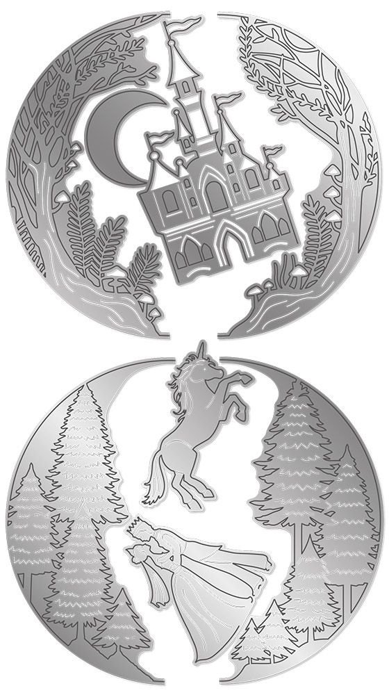 Gemini Fairytale Forest Create-a-Card Dies (GEM-MD-CAD-FAFOR) (DISCONTINUED)