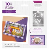 Gemini Country Cottage Create-a-Card Dies (GEM-MD-CAD-COCOT) (DISCONTINUED)