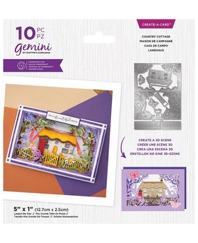 Gemini Country Cottage Create-a-Card Dies (GEM-MD-CAD-COCOT) (DISCONTINUED) Gemini Country Cottage Create-a-Card Dies (GEM-MD-CAD-COCOT) (DISCONTINUED)