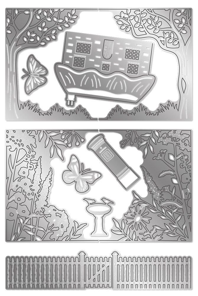 Gemini Country Cottage Create-a-Card Dies (GEM-MD-CAD-COCOT) (DISCONTINUED) Gemini Country Cottage Create-a-Card Dies (GEM-MD-CAD-COCOT) (DISCONTINUED)