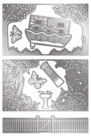 Gemini Country Cottage Create-a-Card Dies (GEM-MD-CAD-COCOT) (DISCONTINUED) Gemini Country Cottage Create-a-Card Dies (GEM-MD-CAD-COCOT) (DISCONTINUED)