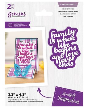 Gemini Love Never Ends Expressions Dies (GEM-MD-EXP-LNEN) (DISCONTINUED) Gemini Love Never Ends Expressions Dies (GEM-MD-EXP-LNEN) (DISCONTINUED)