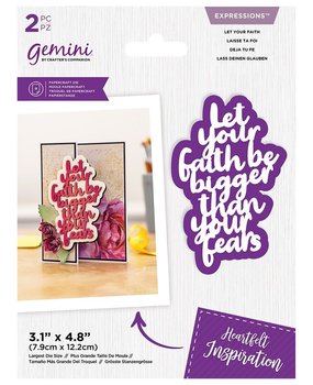 Gemini Let Your Faith Expressions Dies (GEM-MD-EXP-LEYF) (DISCONTINUED) Gemini Let Your Faith Expressions Dies (GEM-MD-EXP-LEYF) (DISCONTINUED)
