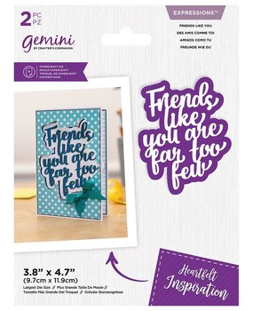 Gemini Friends Like You Expressions Dies (GEM-MD-EXP-FRLY) (DISCONTINUED) Gemini Friends Like You Expressions Dies (GEM-MD-EXP-FRLY) (DISCONTINUED)