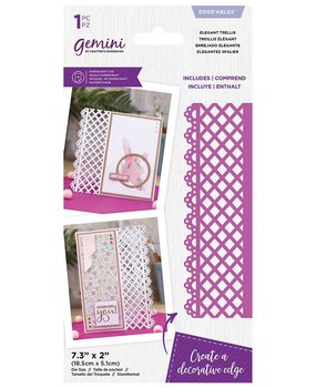 Gemini Elegant Trellis Edge'able Die (GEM-MD-EDG-ELTR) (DISCONTINUED) Gemini Elegant Trellis Edge'able Die (GEM-MD-EDG-ELTR) (DISCONTINUED)