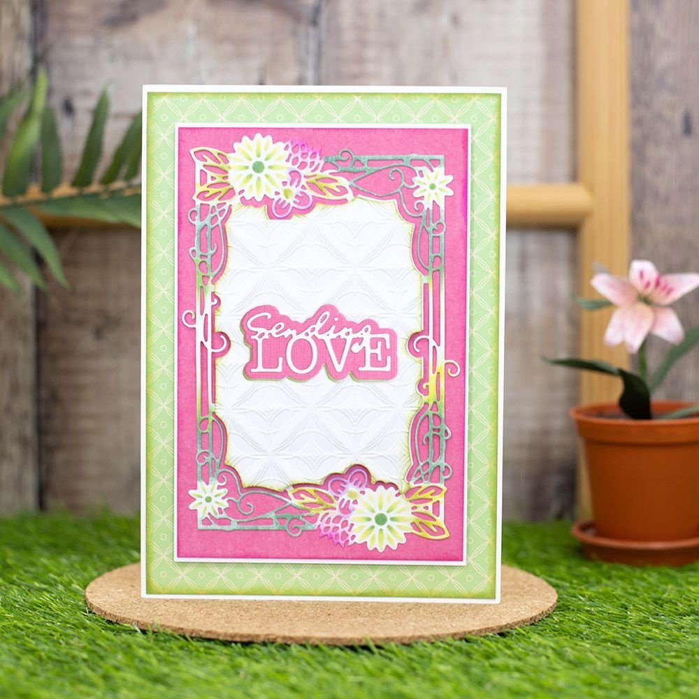 Crafter's Companion Arts 'n Flowers Garden Florals Metal Dies Pretty Posies Frame (SCC-AF-GFL-MD-PRPO) (OUTLET) Crafter's Companion Arts 'n Flowers Garden Florals Metal Dies Pretty Posies Frame (SCC-AF-GFL-MD-PRPO) (OUTLET)