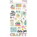 Simple Stories Let's Get Crafty 6x12 Inch Chipboard (17216) (DISCONTINUED)