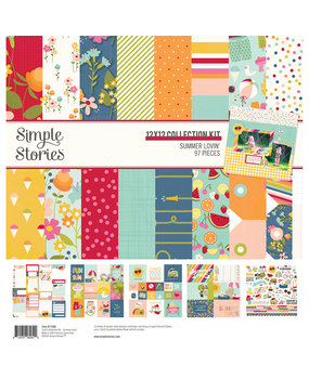 Simple Stories Summer Lovin' Collection Kit (17300) (OUTLET)