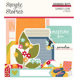 Simple Stories Summer Lovin' Journal Bits (17318) (DISCONTINUED)