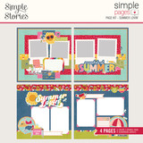Simple Stories Summer Lovin' Simple Pages Page Kit (17328) (DISCONTINUED)