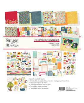 Simple Stories Summer Lovin' Collector's Essential Kit (17330) (DISCONTINUED)