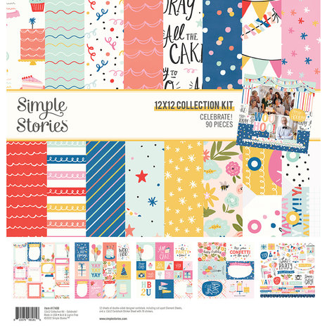 Simple Stories Celebrate! Collection Kit (17400) (DISCONTINUED) Simple Stories Celebrate! Collection Kit (17400) (DISCONTINUED)